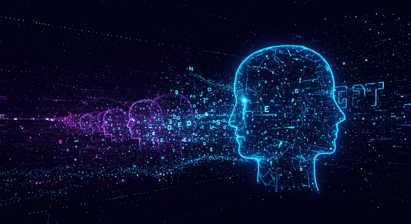 LLM & Generative AI illustration